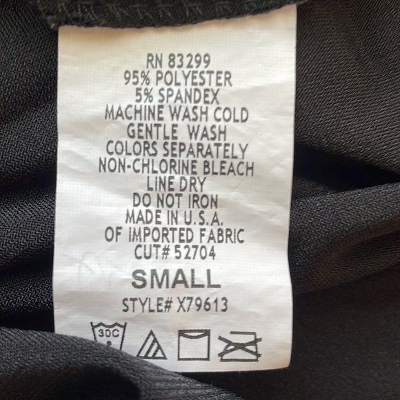 Tiana B Black Sleeveless Tiered Dress, Size Small - Picture 5 of 5